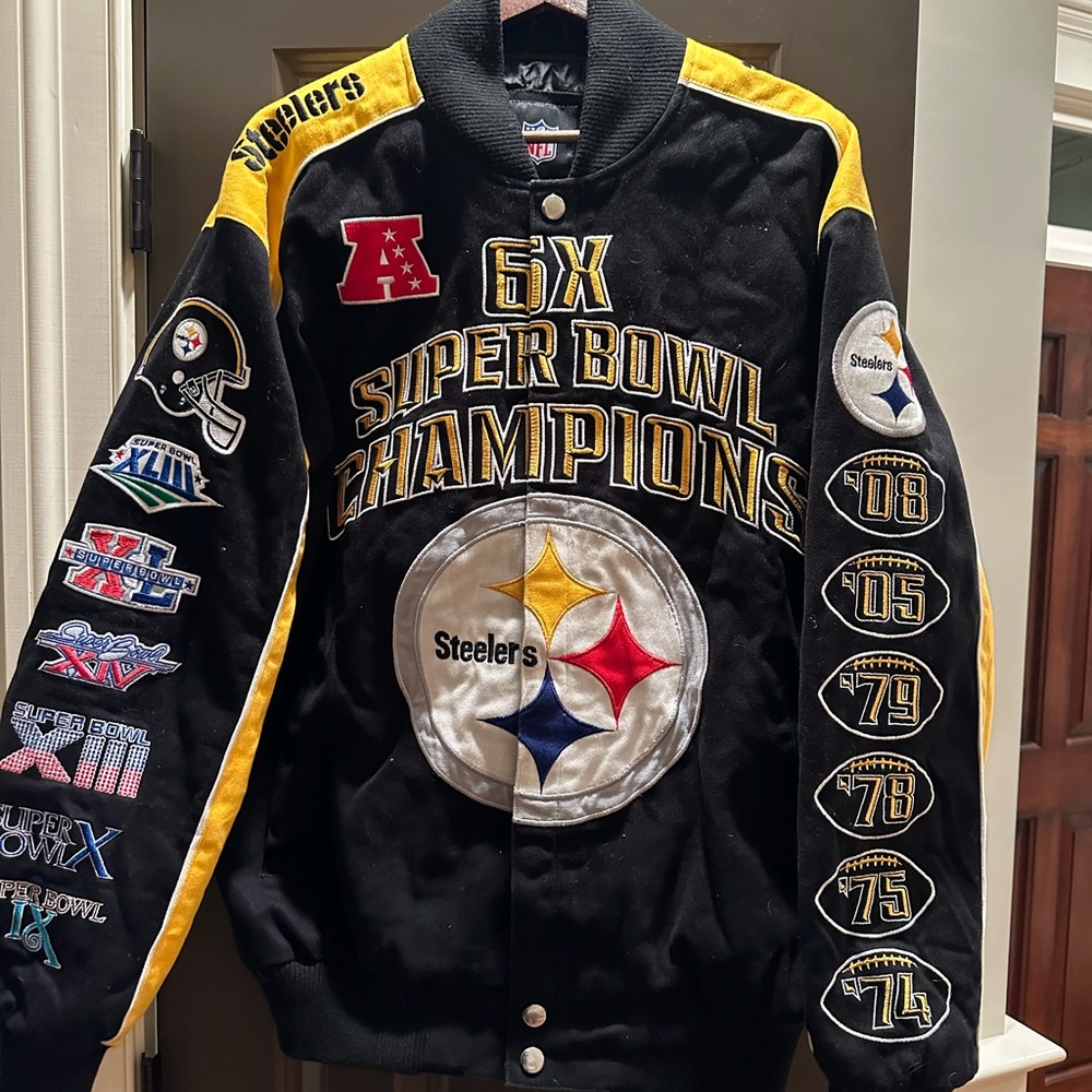 Steelers 6X Super Bowl Champions Jacket